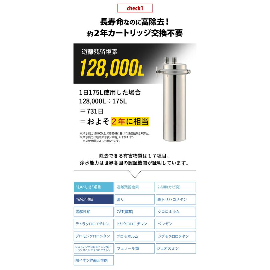 Dream Bank 浄水器 業務用 2年交換不要 カートリッジプラス1個 Dream Bank 浄水器 業務用 2年交換不要 カートリッジプラス1個