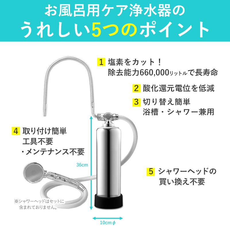 Dream Bank お風呂用 浄水器 【シャワーも浄水！】塩素除去