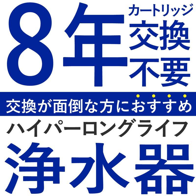逸品】 浄水器 約8年カートリッジ交換不要 ジョイスペース JOYSPACE 長