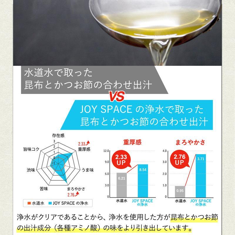 浄水器 約8年カートリッジ交換不要 逆流洗浄 ジョイスペース JOYSPACE