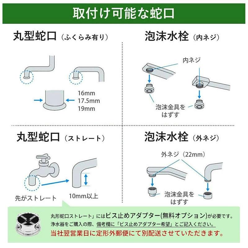Dream Bank（ドリームバンク） 浄水器 3年間交換不要 【逆流洗浄機能