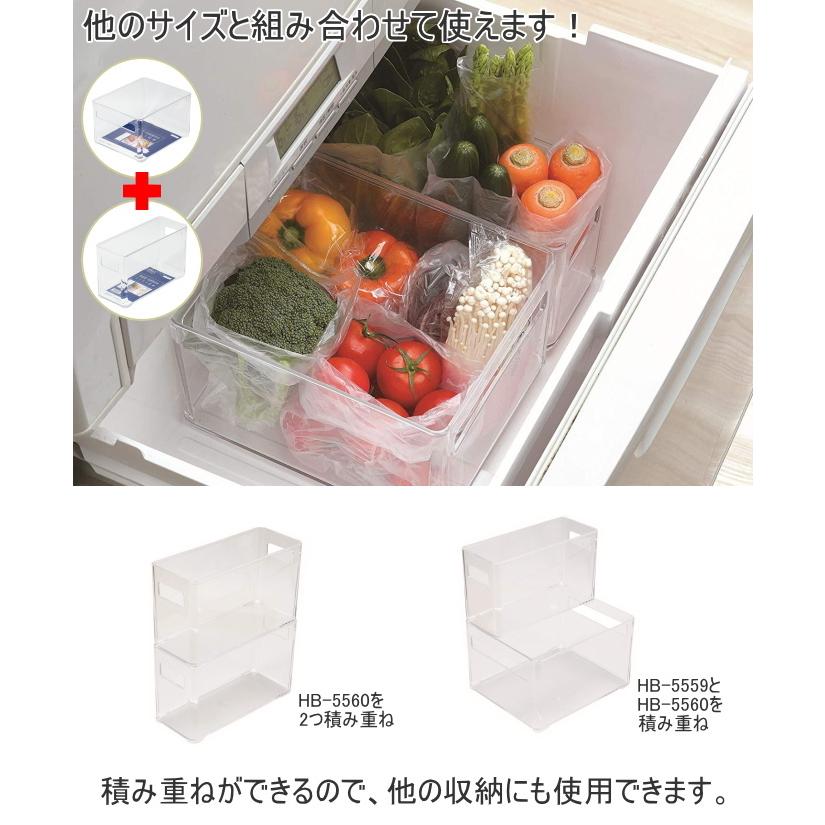 パール金属 スキット 野菜室・冷凍室トレー スリム 1個 HB-5560 日本製