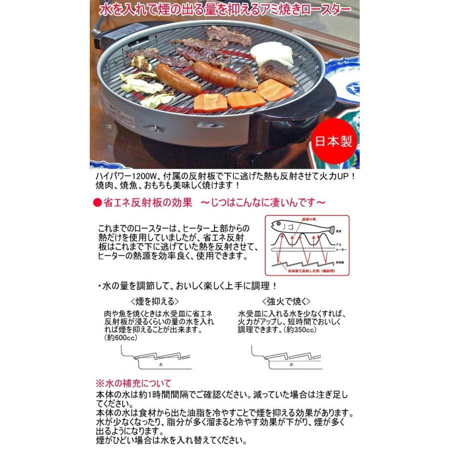 遠赤外線ロースター 丸型 KS-2743 送料無料 日本製 調理用品 調理器具