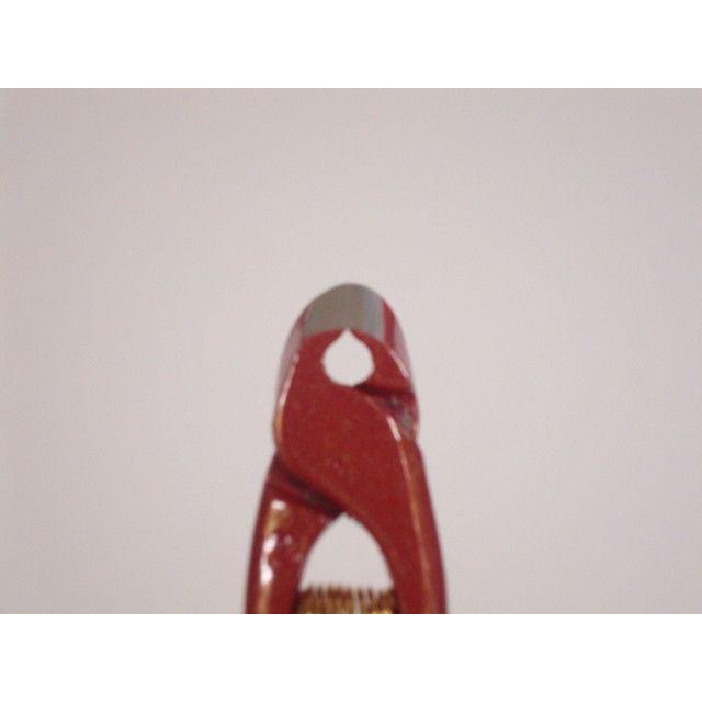 爪美人 雅 ニッパ型爪切り 朱色漆 金粉入り 白木ケース入り 日本製