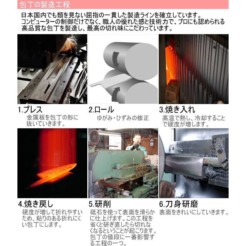 六四郎 37層ダマスカス 三徳包丁 170mm 両刃 R-DS170 送料無料 包丁