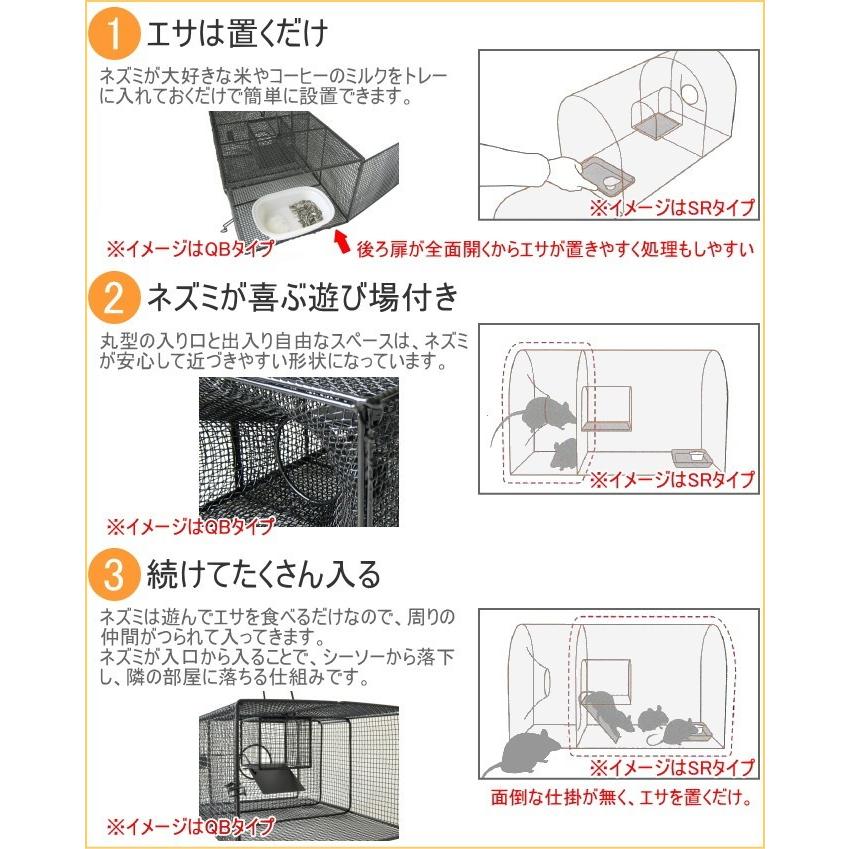 Aタイプ No102 ネズミ捕獲器 ブラックボックス Qb 30 Nz 2 ねずみ 鼠 ハツカネズミ 仕掛 送料無料 Takano Joyアイランド 通販 Yahoo ショッピング