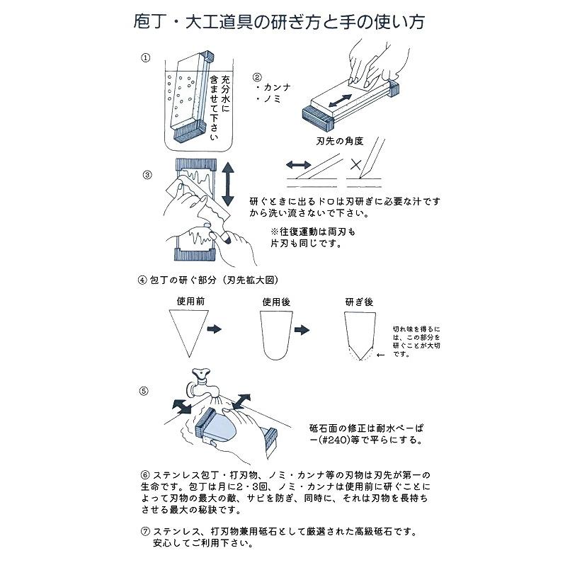 亀印 天然砥石 天草砥 中研磨用 80型 赤 K-0280 日本製 砥石 庖丁 包丁