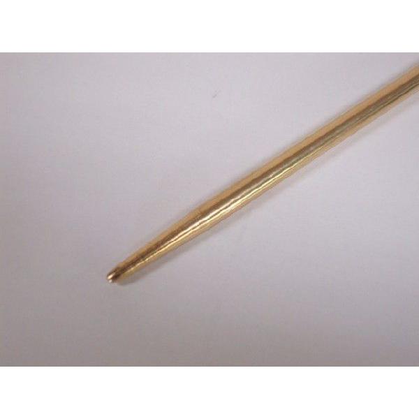 新品　レトロ　真鍮 火ばし 火箸 囲炉裏 炭火 粋 風流 真鍮火箸 5.5×280mm 日本製 火鉢 囲炉裏 炭火 火ばし : JOYアイランド