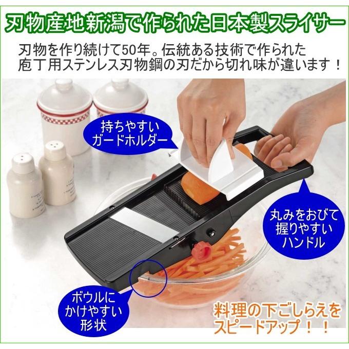 セーブインダストリー 刃物産地新潟で作られた 日本製スライサー SV