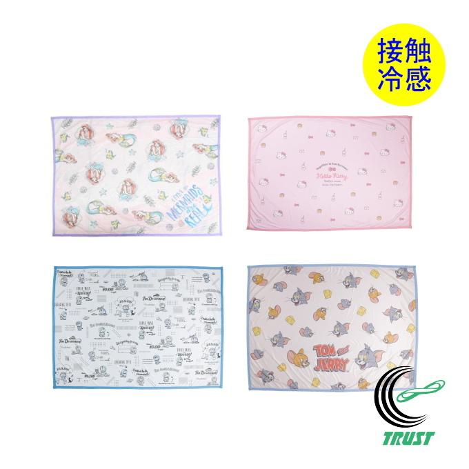 冷感ケット 100×140cm 1枚 送料無料 ハーフブランケット ひざ掛け ひんやり 夏 暑さ 薄手 軽い お昼寝 子供 ベビー 寝具 保育園 ドライブ レジャー（Yahoo!・JOYアイランド）