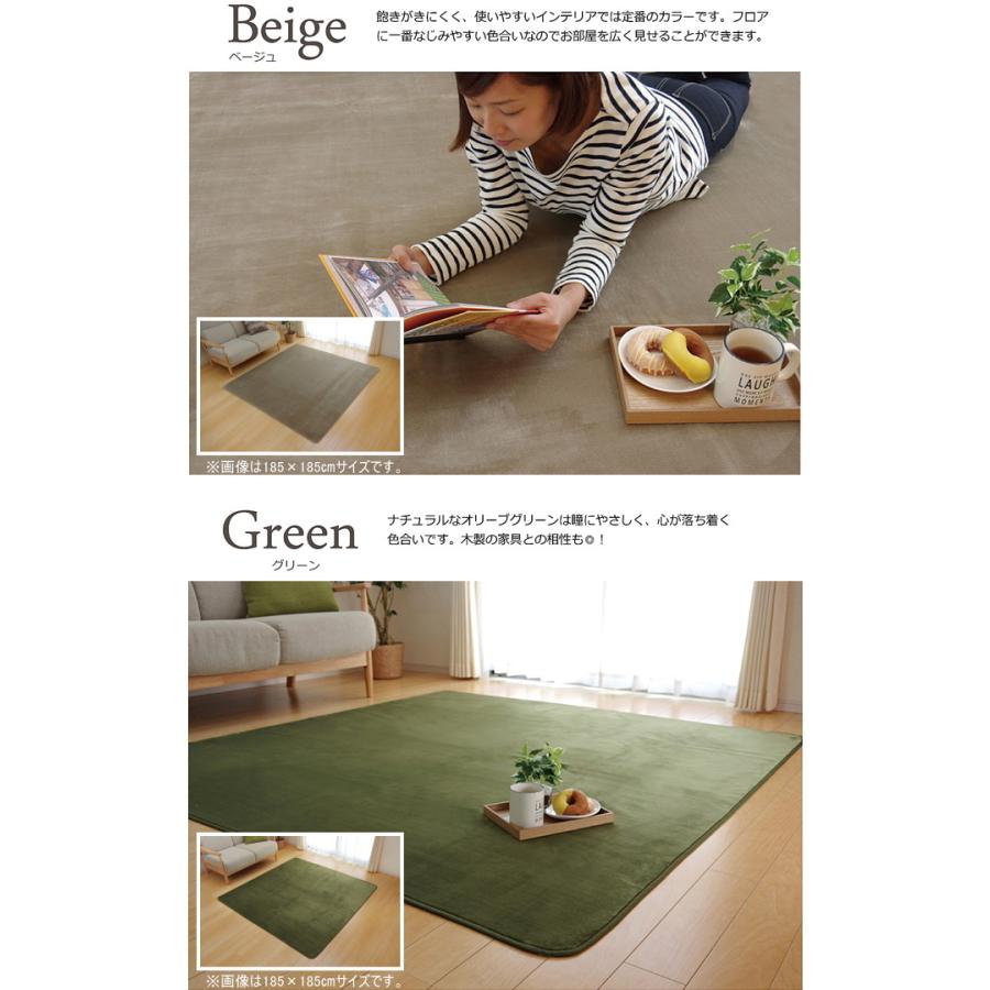 イケヒコ 洗えるラグ ピオニー 4畳 200×300cm 送料無料 ラグ マット