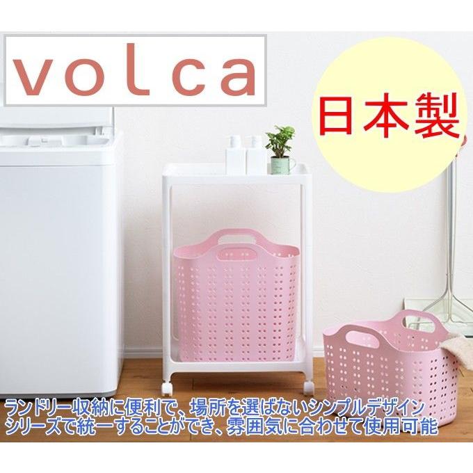 SANKA（サンカ） ボルカ ランドリーバスケット 浅型 1個入 VOB-M 日本