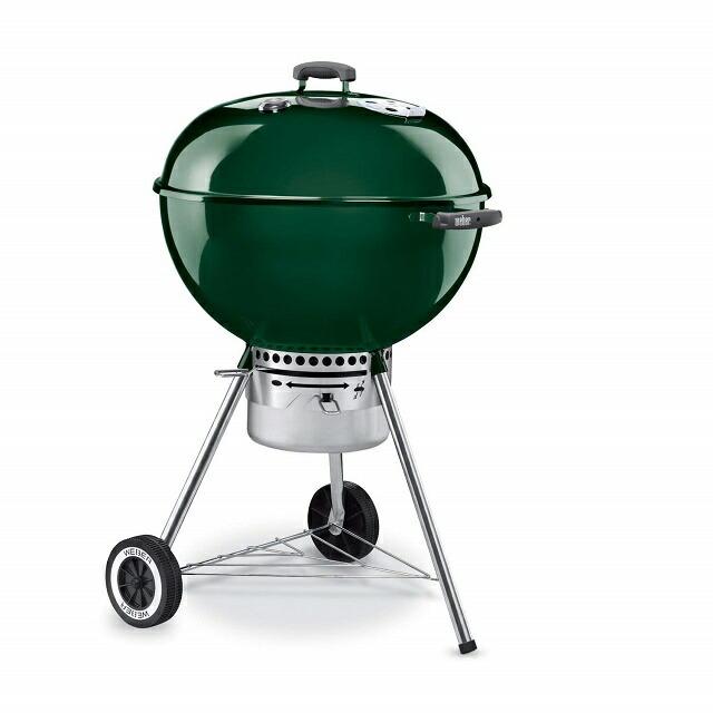 訳あり特価　カートンダメージあり　Weber 14407001　BBQ グリル　ウェーバー　 ワンタッチ57cm　直径22インチGreen 【並行輸入品】｜joy-joy