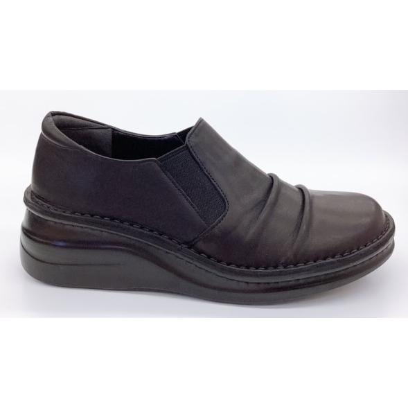 レディース コンフォート スリッポンシューズ シャープ8303 ブラック