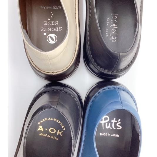 レディース コンフォート スリッポンシューズ シャープ8303 ブラック