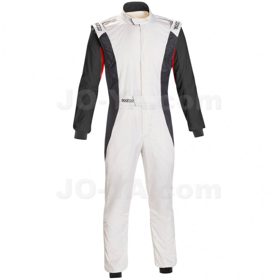 SPARCO (スパルコ) レーシングスーツ COMPETITION+ R554 サイズ58 カラーWHITE/BLACK