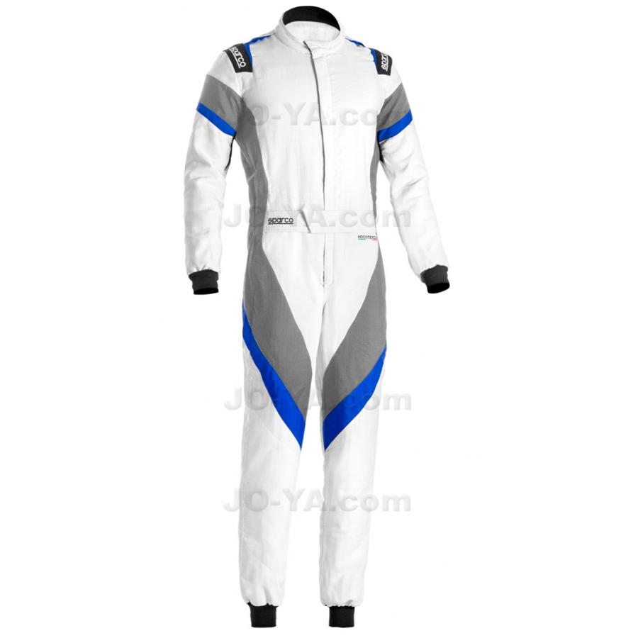 SPARCO (スパルコ) レーシングスーツ VICTORY （ビクトリー）R541 サイズ56 カラー ホワイト/ブルー 001135H56BGBL