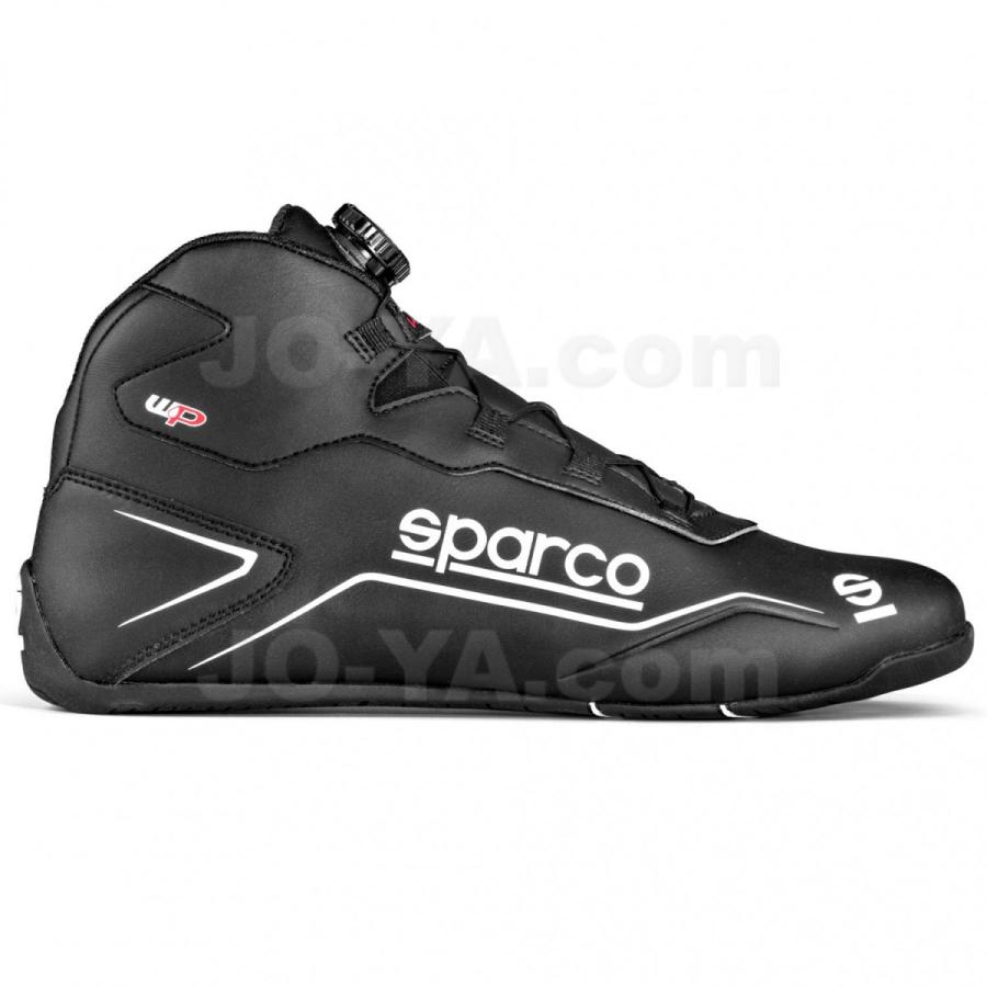 SPARCO (スパルコ) カートシューズ K-POLE (Kポール) WATER PROOF (ウォータープルーフ) ブラック サイズ41