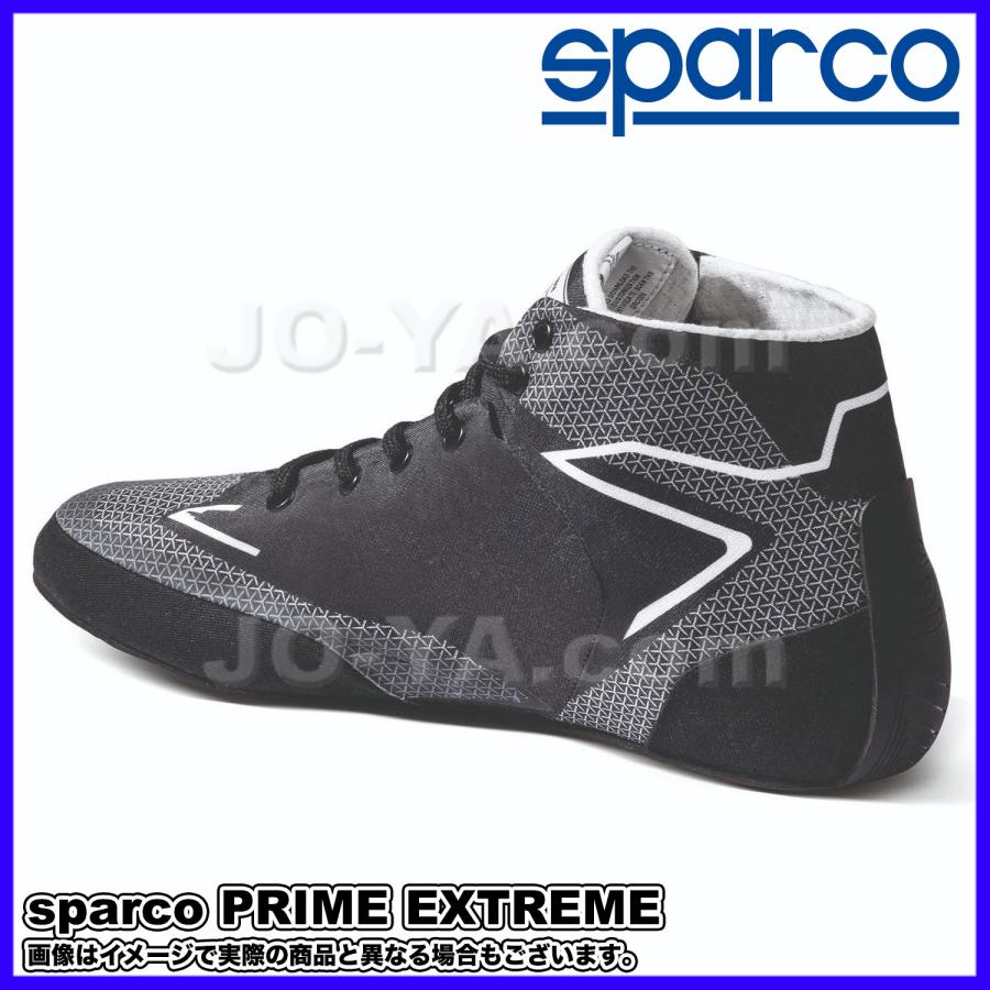 sparco (スパルコ) FIA 8856-2018 - SFI 3.3/5 レーシングシューズ PRIME EXTREME ( プライムエクストリーム) サイズ46 ブラックホワイト 0012A946NRBI_2
