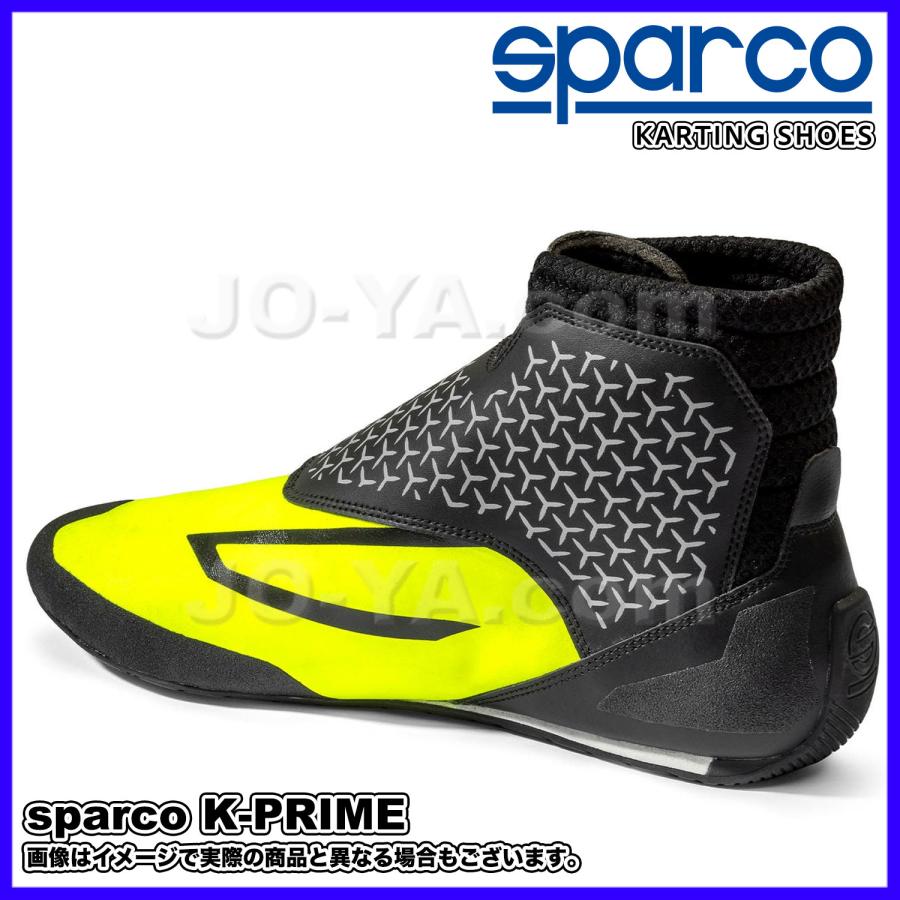 sparco - (スパルコ)  FIA STANDARD : 8877-2022 / KC.007.24-Z 手押し車シューズ K-PRIME ( ケープ菩提樹 ) 大きさ40 螢光黄色/黒いこと 0012B540GFNR
