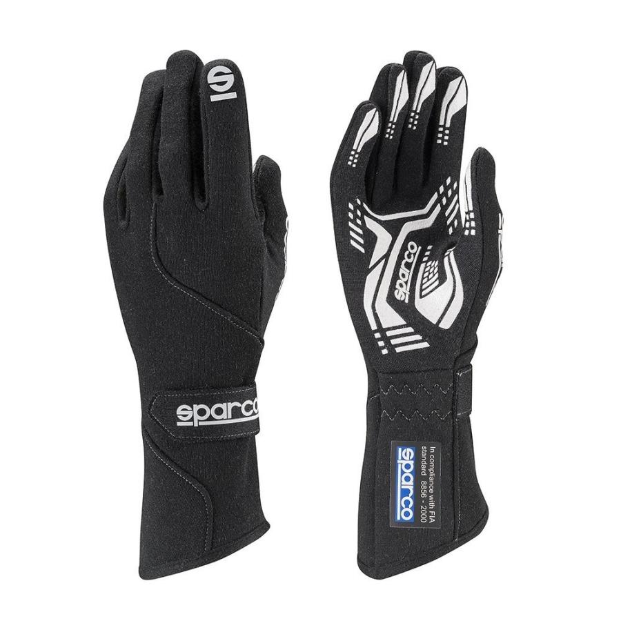 スパルコレーシンググローブ LAP RG-5 サイズ10 ブラック SFI公認 SPARCO (スパルコ) レーシンググローブ FORCE RG-5 BLACK サイズ10