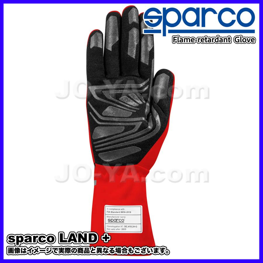 sparco (スパルコ) レーシンググローブ LAND+ ( ランドプラス ) サイズ