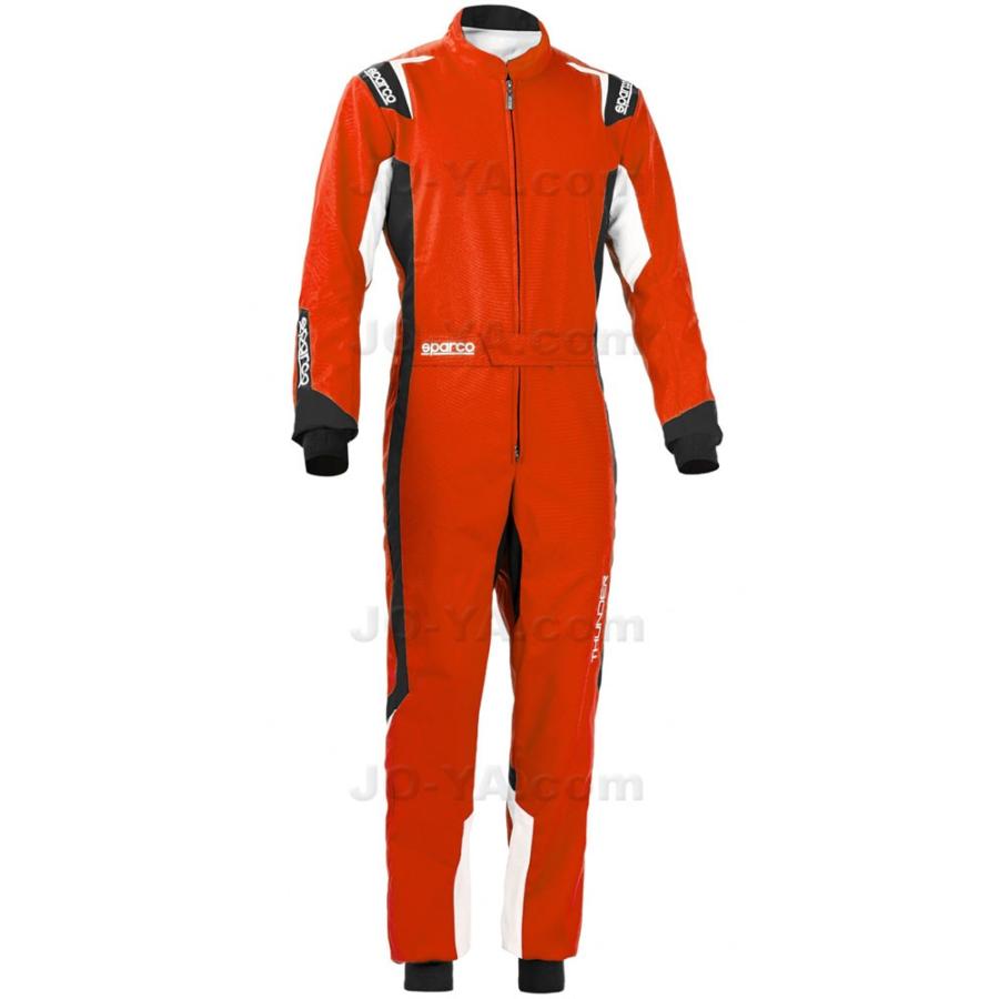 Sparco スパルコ カートスーツ Thunder サンダー レッド ブラック サイズxs rsnr0xs 後払い手数料無料