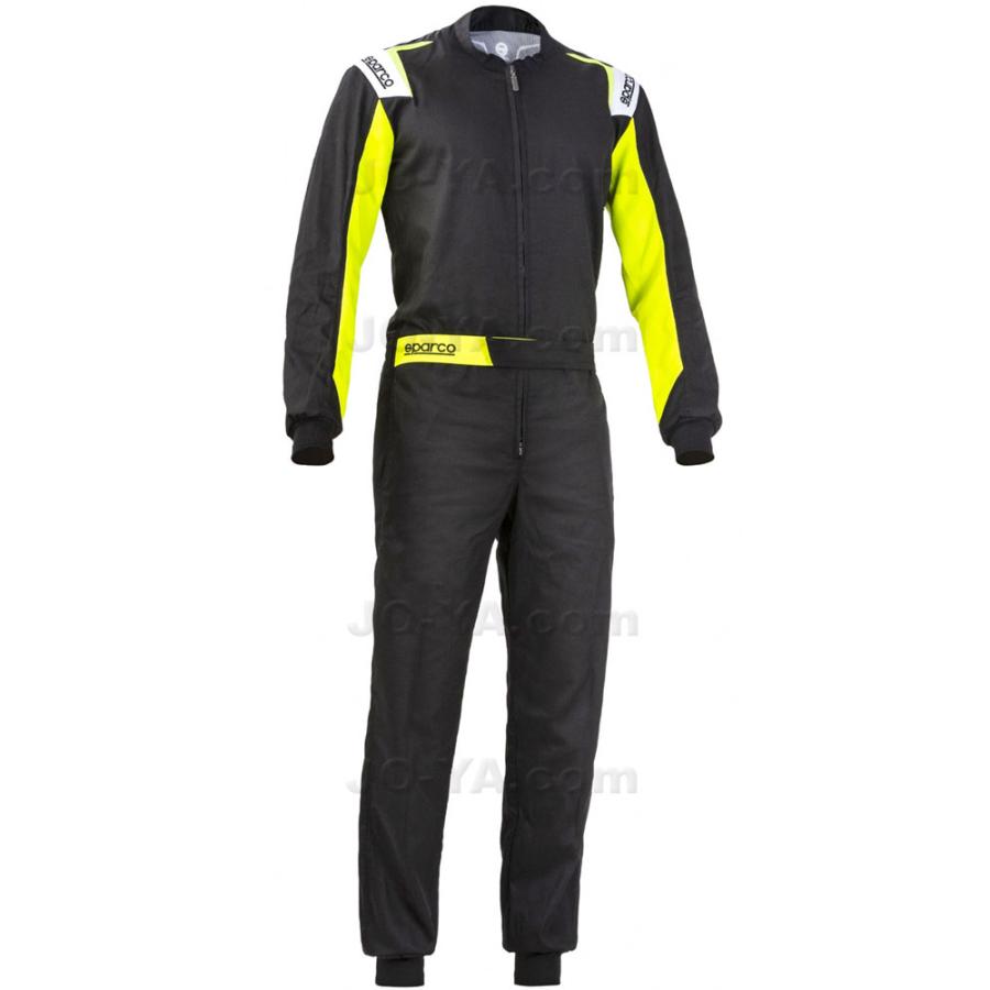 SPARCO (スパルコ) 手押し車背広 ROOKIE ( 洟垂れ小僧 )黒いこと/黄色 大きさXL 002343NRGF4XL 自動車-モータースポーツ用品