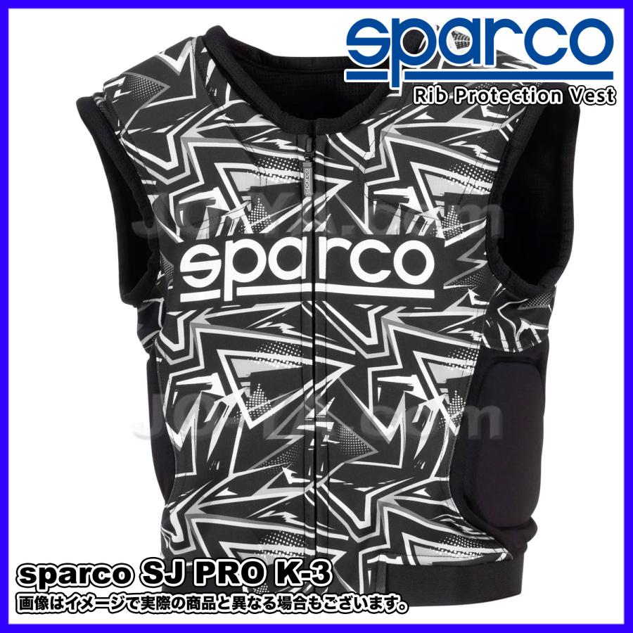 sparco (スパルコ) リブプロテクターベスト SJ PRO K-3 ブラック 