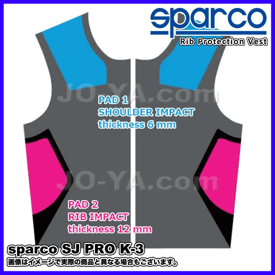 sparco (スパルコ) リブプロテクターベスト SJ PRO K-3 KID ブラック 