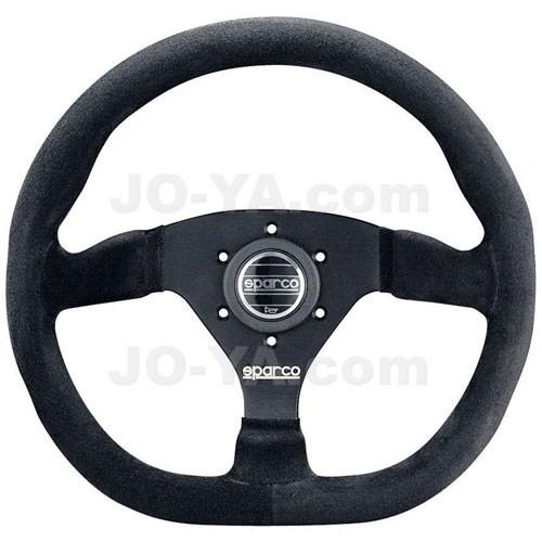SPARCOステアリング L360 スエード x ブラックスポーク中古品 SPARCO (スパルコ) ステアリング L360 ブラックスエード x ブラック