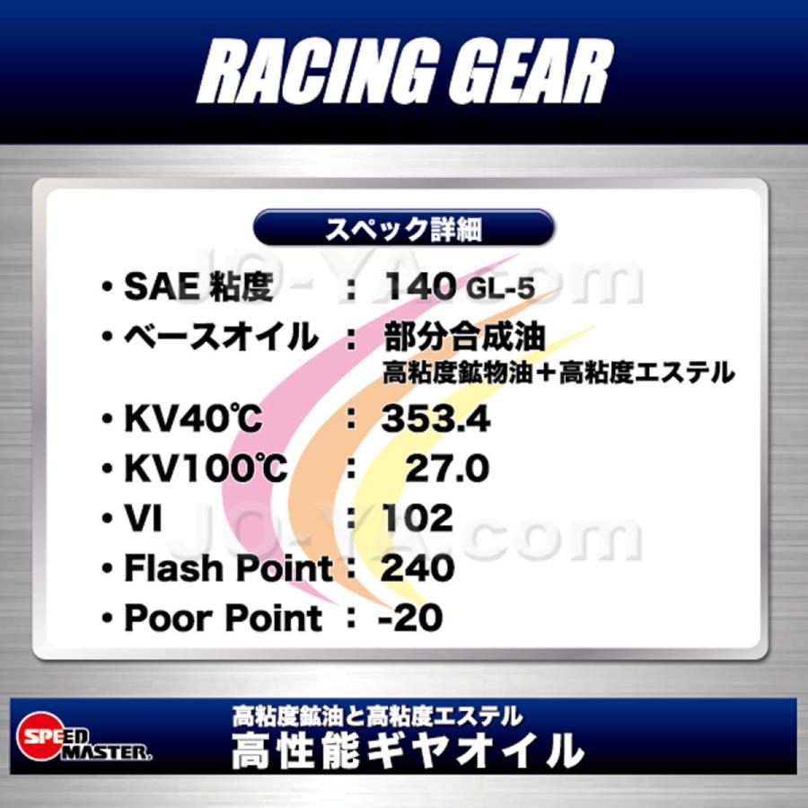 SPEED MASTER（スピードマスター） ギヤオイル RACING GEAR