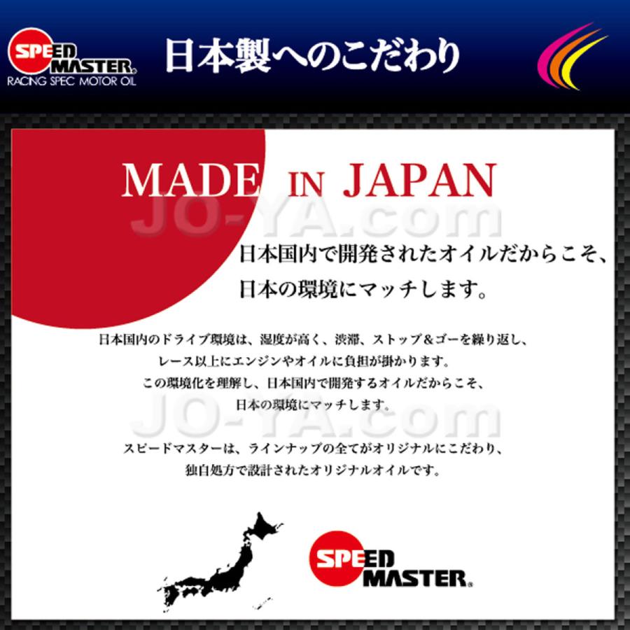 SPEED MASTER ( スピードマスター ) エンジンオイル RACING SPECIAL ( レーシングスペシャル ) 5W-50 特殊エステル材高配合+PAO 100%化学合成油 4L