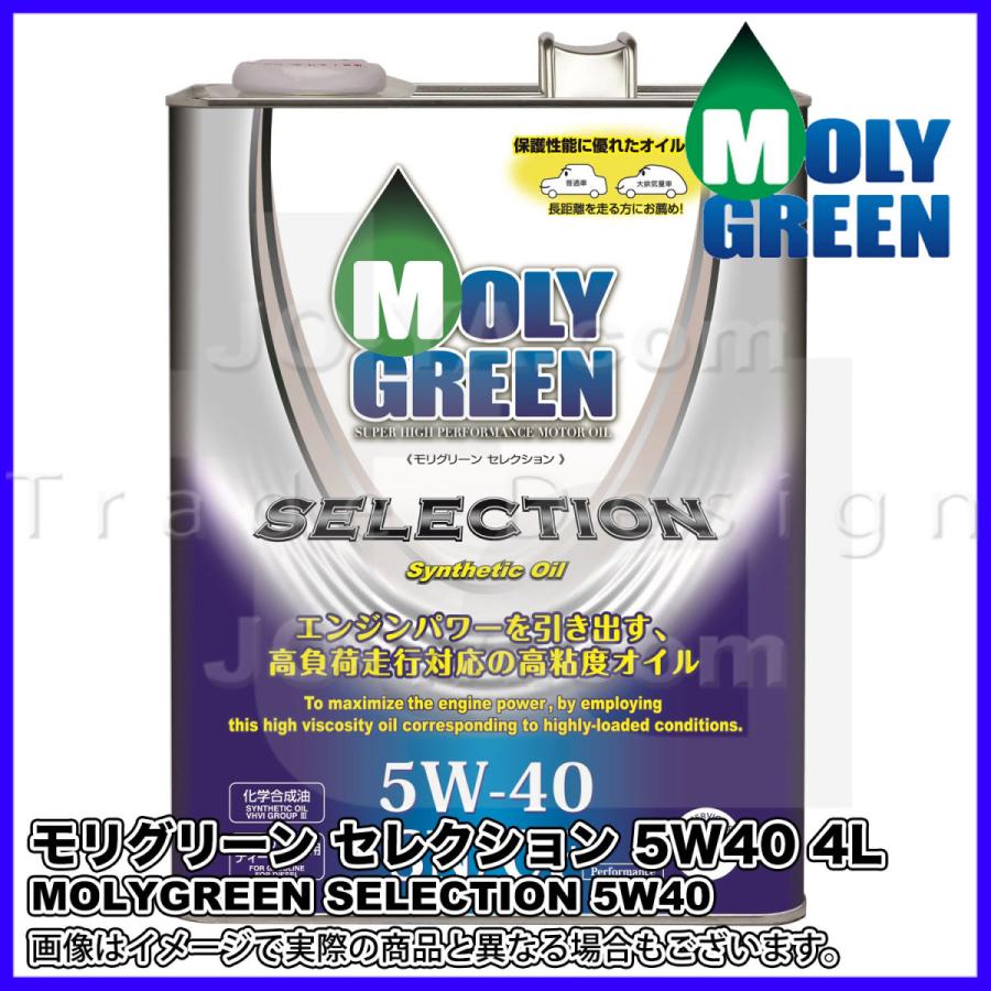 MOLYGREEN ( モリグリーン ) セレクションシリーズ 5W40 SN/CF 化学