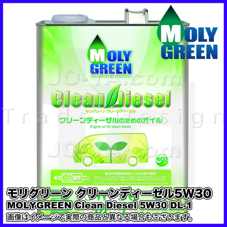 MOLYGREEN ( モリグリーン ) Clean Diesel クリーンディーゼル 5W30 DL