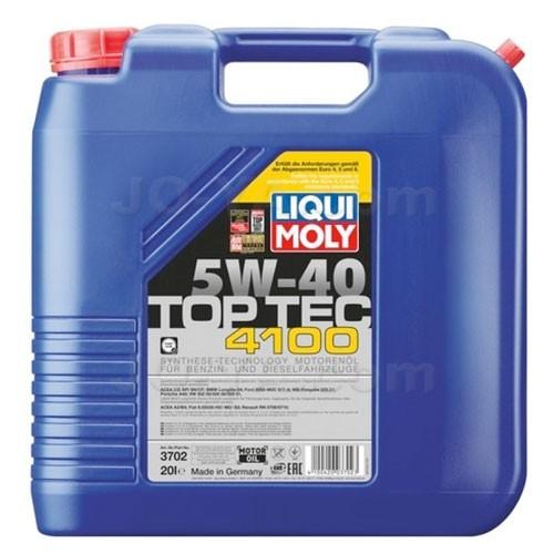 LIQUI MOLY ( リキモリ ) TOP TEC 4100 5W40 20L : JO-YA.com - 通販