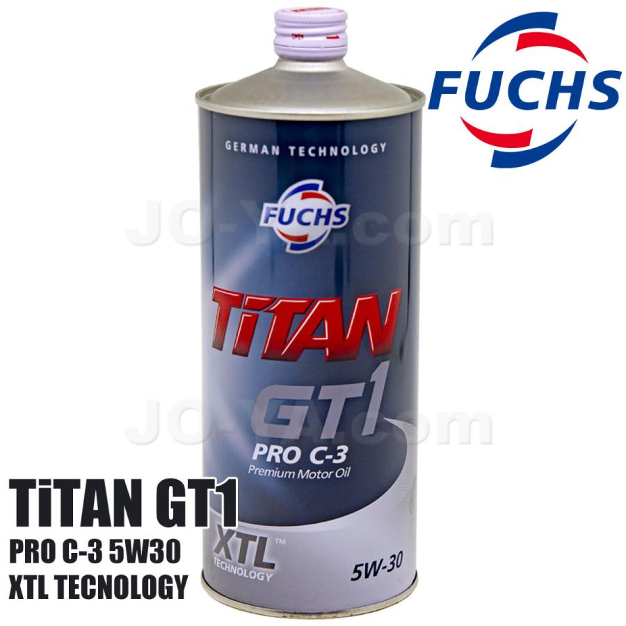 FUCHS （フックス） TITAN GT1 PRO C-3 XTL 5W30 日本仕様 (エンジンオイル) 1L｜joyacom