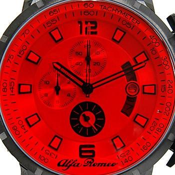 Alfa Romeoレッドフェイス クロノグラフウォッチ 5916657 : JO-YA.com