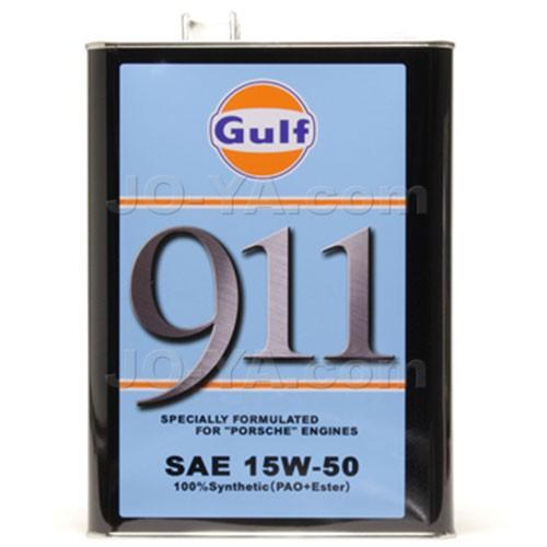ポルシェ　911 エンジンオイル　ガルフ Gulf（ガルフ） 911 15W50 4L缶 : JO-YA.com - 通販 - Yahoo!ショッピング