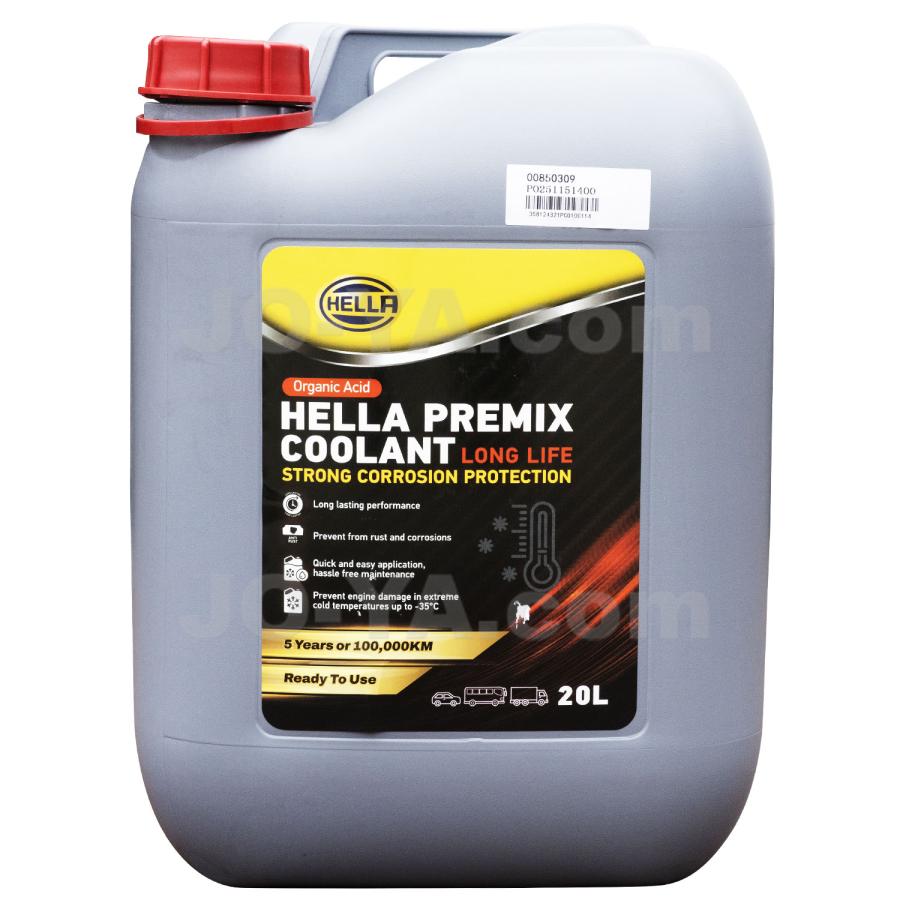 HELLA（ヘラ）Antifreeze Coolant ( Organic Acid Technology (OAT