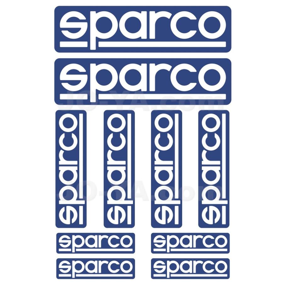 SPARCO (スパルコ) ステッカー KIT OF 10 STICKERS 09003 : JO-YA.com