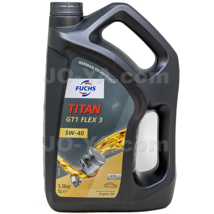 FUCHS （フックス） GT1 FLEX3 5W40 (エンジンオイル) 5L PORSCHE C40