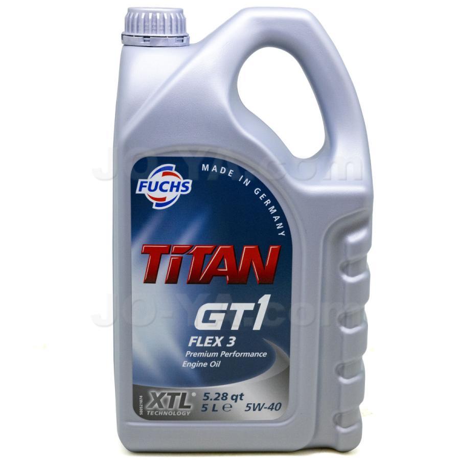 FUCHS （フックス） GT1 FLEX3 5W40 (エンジンオイル) 5L PORSCHE C40