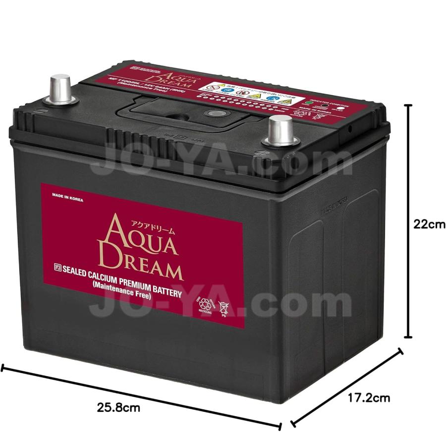 アクアドリーム（AQUA DREAM） 国産車 充電制御車対応バッテリー