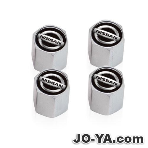 SUS304削り出し ステンレス製エアバルブキャップ 日本製 エアバルブキャップ NISSAN ( 新ロゴ ) : JO-YA.com - 通販 - Yahoo