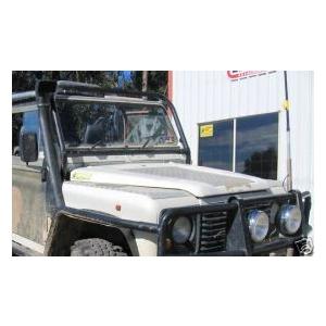 LAND ROVER ランドローバー アルミチェッカープレート ボンネット