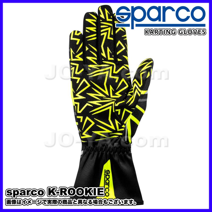 sparco (スパルコ) カートグローブ K-ROOKIE ( ケールーキー ) サイズ8