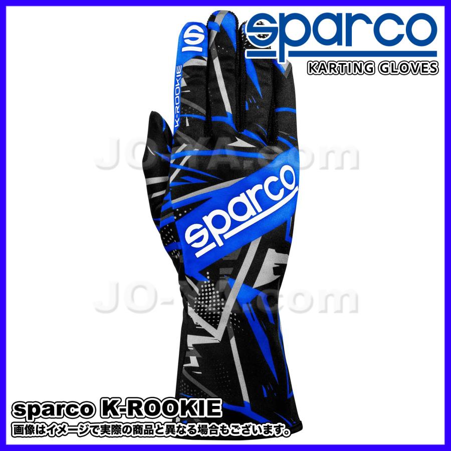 sparco (スパルコ) カートグローブ K-ROOKIE ( ケールーキー ) サイズ