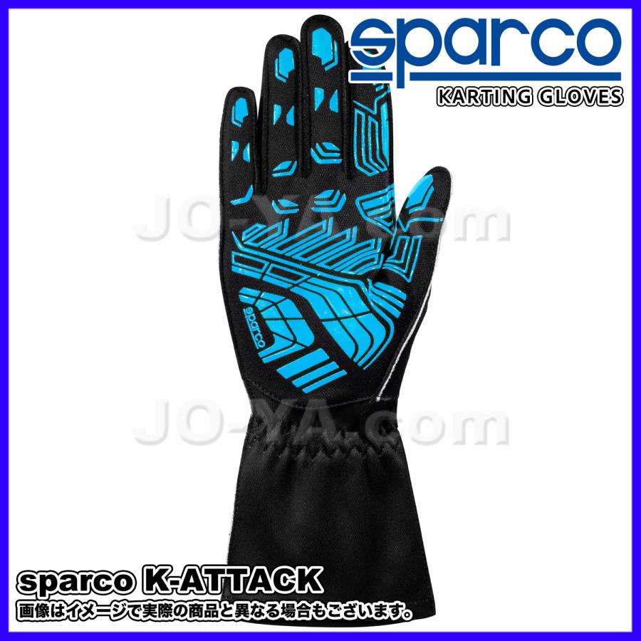 sparco (スパルコ) カートグローブ K-ATTACK ( ケーアタック ) サイズ