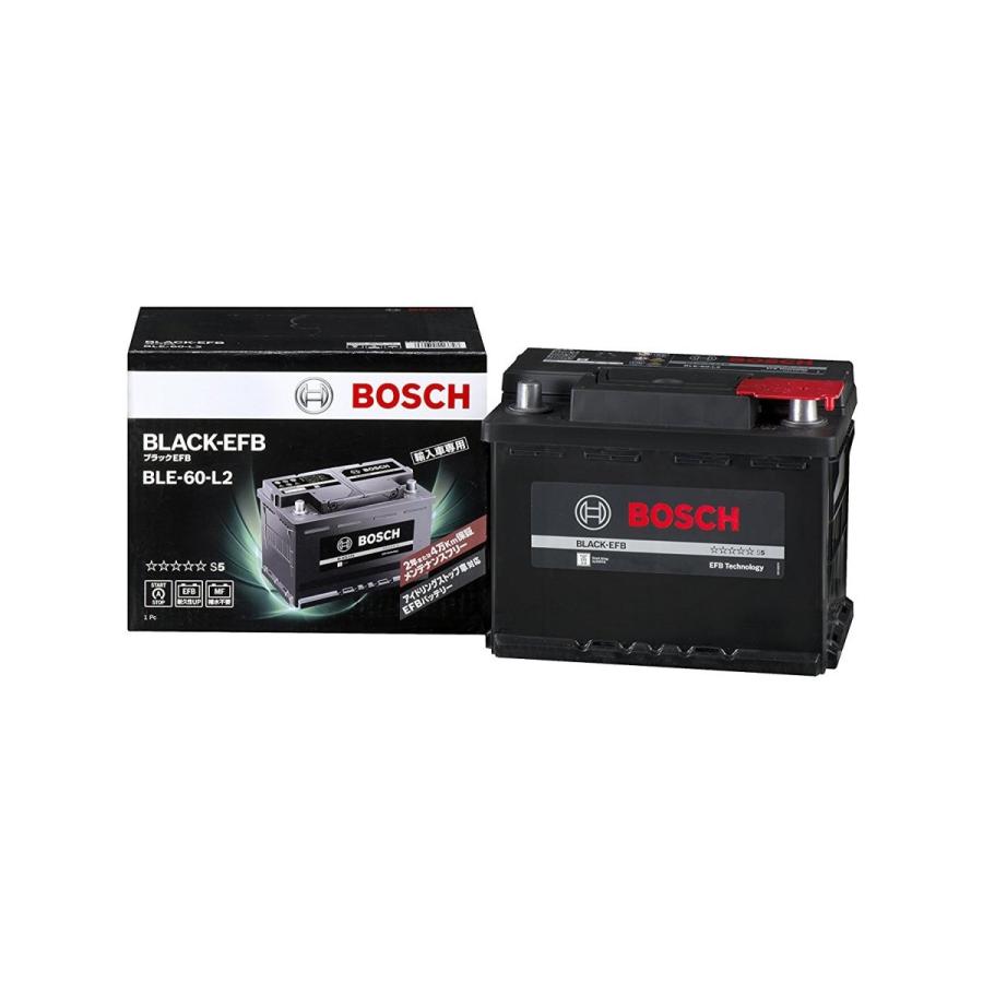 BOSCH（ボッシュ） BLACK-EFB 輸入車用バッテリー BLE-60-L2